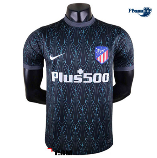 Peamu - Camisola Futebol Training T-Shirts Atletico Madrid Preto 2022-2023