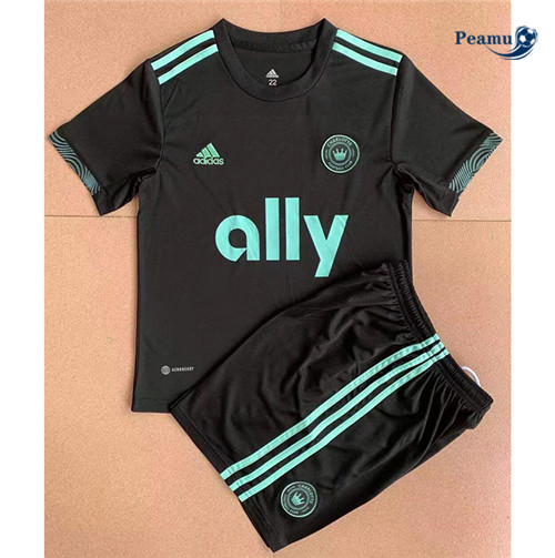 Peamu - Camisola Futebol Charlotte Crianças Alternativa Equipamento 2022-2023