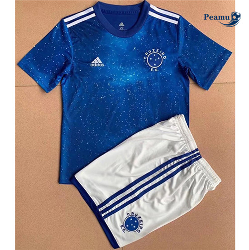 Peamu - Camisola Futebol Cruzeiro Principal Equipamento Crianças 2022-2023