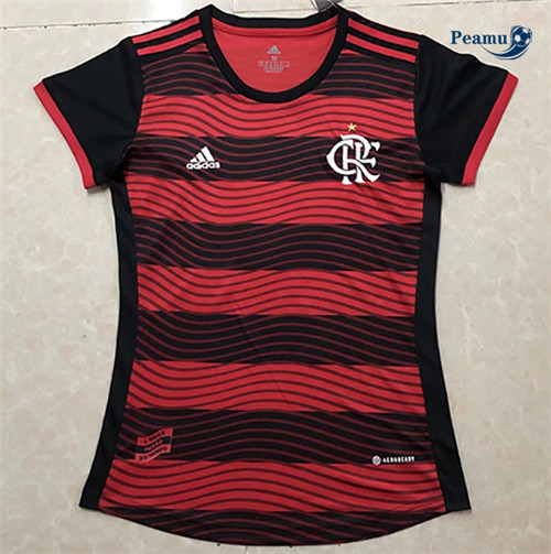 Peamu - Camisola Futebol Flamenco Mulher Principal Equipamento 2022-2023
