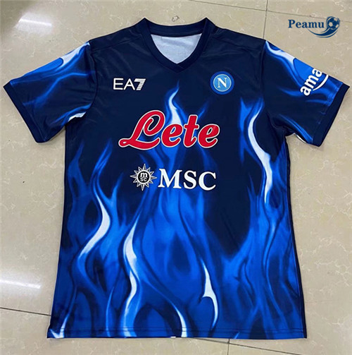 Peamu - Camisola Futebol Naples EA7 Flames 2022-2023