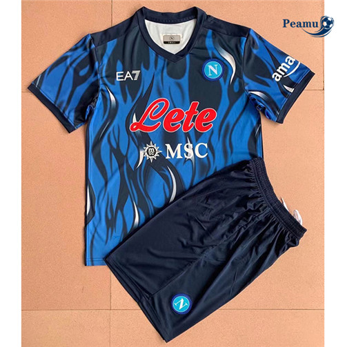 Peamu - Camisola Futebol Naples Crianças Terceiro Equipamento 2022-2023