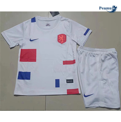 Peamu - Camisola Futebol Holanda Crianças Principal Equipamento 2021-2022