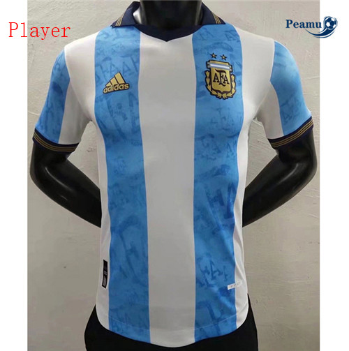 Peamu - Camisola Futebol Argentina Player Version Édition spéciale 2022-2023
