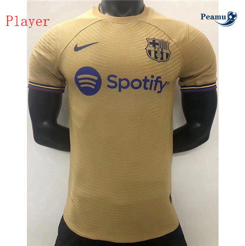 Peamu - Camisola Futebol Barcelona Player Version Amarelo 2022-2023