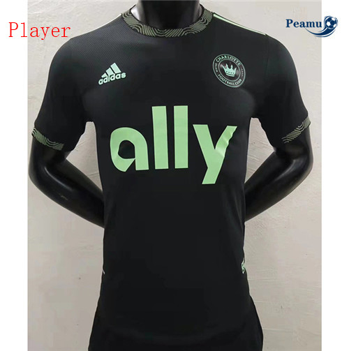 Peamu - Camisola Futebol Charlotte Player Version Preto 2022-2023