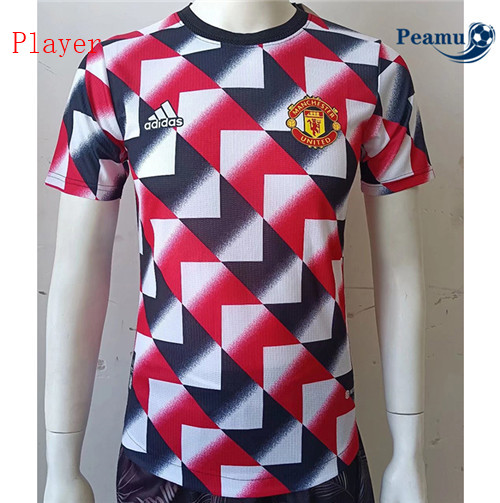 Peamu - Camisola Futebol Manchester United camouflage Player Version 2022-2023
