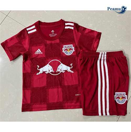 Peamu - Camisola Futebol Bull Leipzig Crianças Principal Equipamento 2022-2023