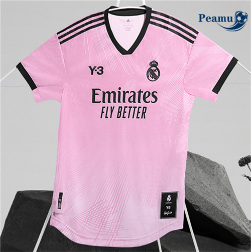 Peamu - Camisola Futebol Real Madrid Y-3 Rosa 2022-2023