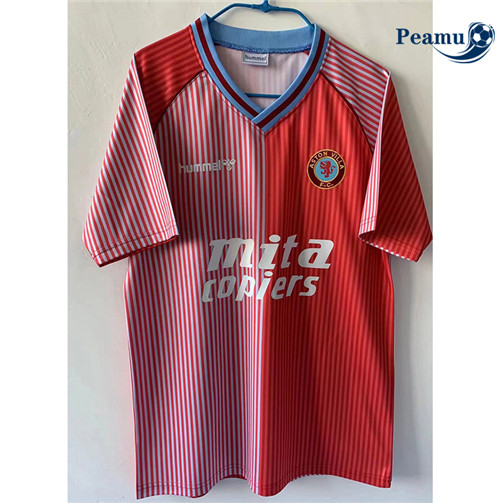 Peamu - Camisola Futebol Retro Aston Villa Principal Equipamento 1988