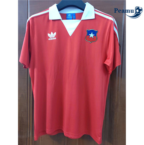 Peamu - Camisola Futebol Retro Chile Principal Equipamento 1982