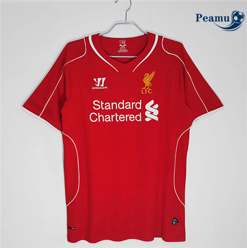 Peamu - Camisola Futebol Retro Liverpool Principal Equipamento 2014-15