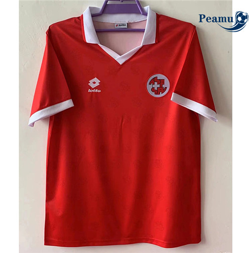 Peamu - Camisola Futebol Retro Suíça Principal Equipamento 1994