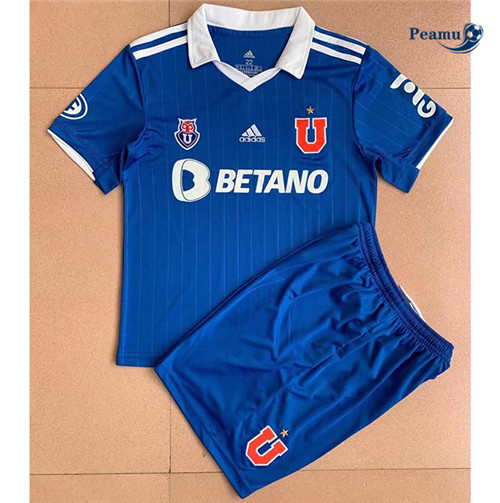 Peamu - Camisola Futebol Universidad de Chile Crianças Principal Equipamento 2021-2022