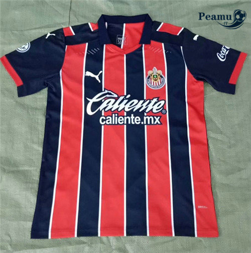 Camisola Futebol Chivas Alternativa Equipamento Vermelho/Preto 2020-2021