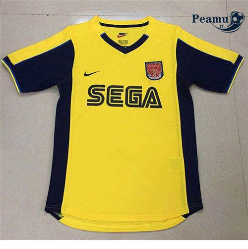 Camisola Futebol Arsenal Alternativa Equipamento 2002