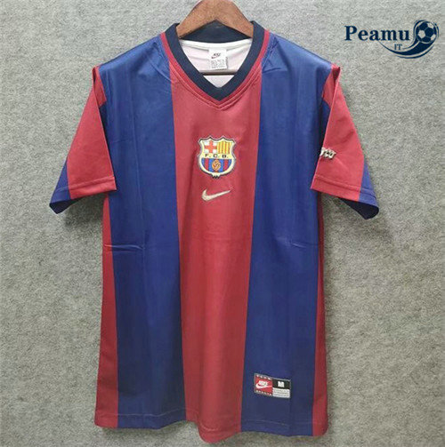 Camisola Futebol Barcelona Principal Equipamento 1998-99