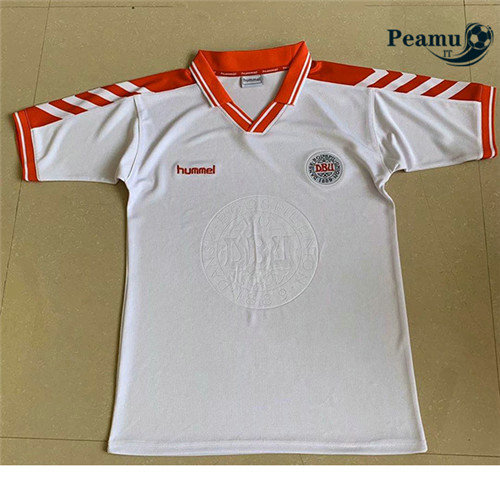 Camisola Futebol Danimarca Alternativa Equipamento 1998