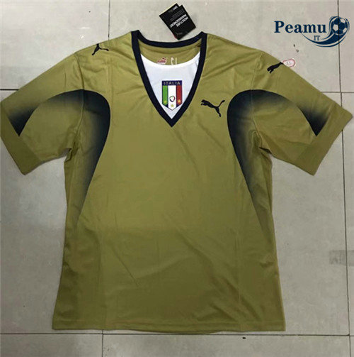 Camisola Futebol Italia Or Portiere 2006