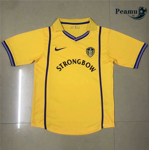 Camisola Futebol Leeds United Alternativa Equipamento 2000-01