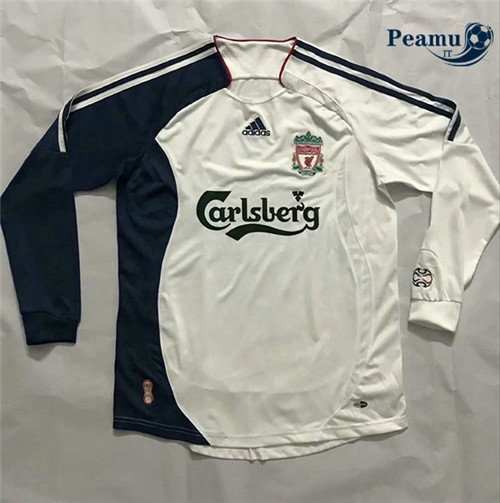 Camisola Futebol Liverpool Alternativa Equipamento Manche Longue 2006-07