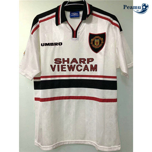 Camisola Futebol Manchester United Alternativa Equipamento 1998-99