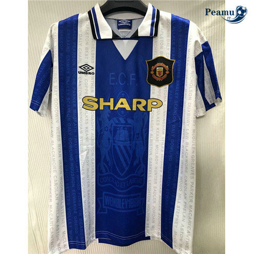 Camisola Futebol Manchester United Alternativa Equipamento 1994-96