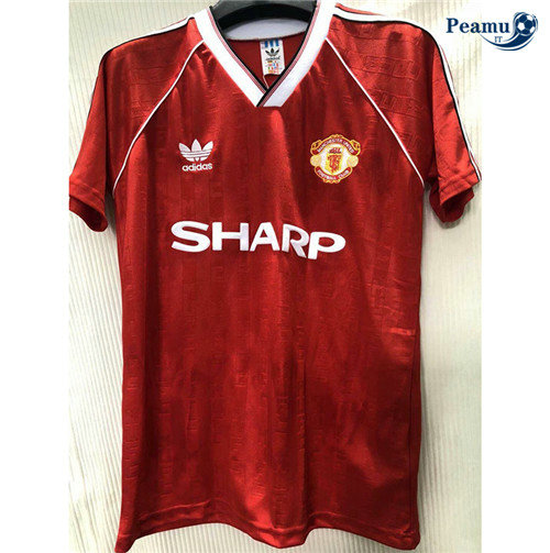 Camisola Futebol Manchester United Principal Equipamento 1988