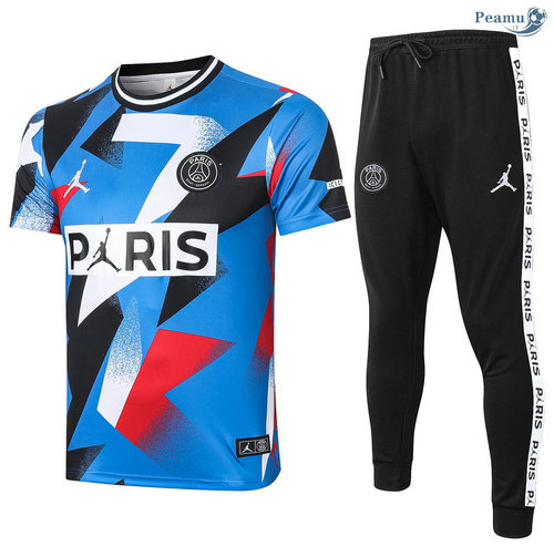 Kit Camisola Entrainement PSG Jordan + Pantalon Azul Coronel Rond 2020-2021