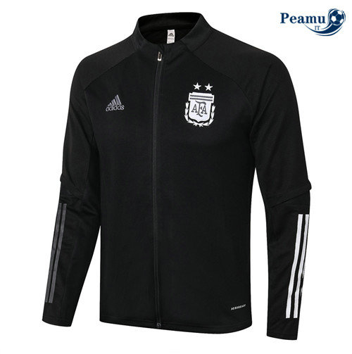 Jaqueta Futebol Argentina Preto Repolho Bas 2020-2021