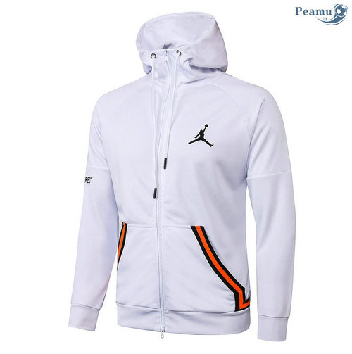 Sweat à capuche Calcio Jordan Branco 2020-2021