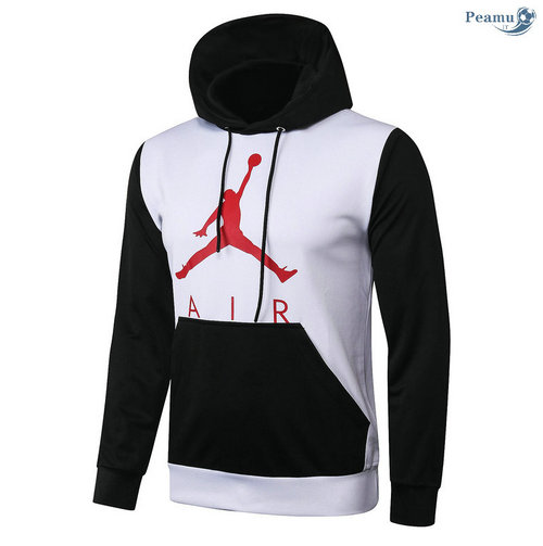 Sweat à capuche Jordan Branco/Preto 2020-2021