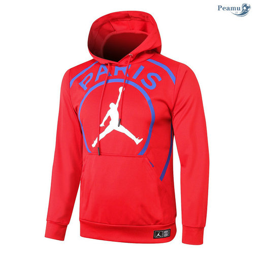 Sweat à capuche PSG Jordan Vermelho 2020-2021