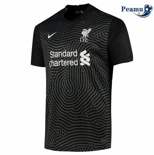 Camisola Futebol Liverpool Preto 2020-2021