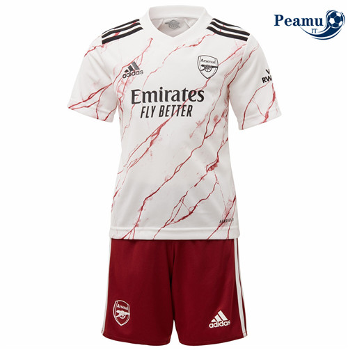 Camisola Futebol Arsenal Crianças Alternativa Equipamento 2020-2021