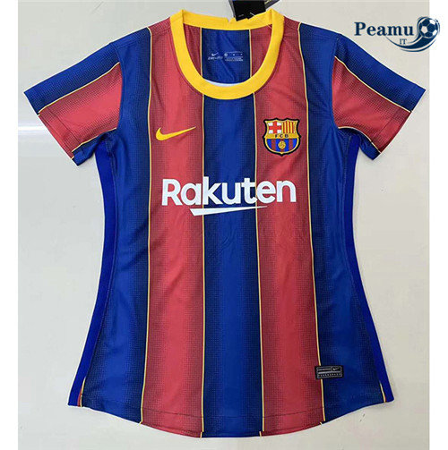 Camisola Futebol Barcelona Mulher Principal Equipamento 2020-2021