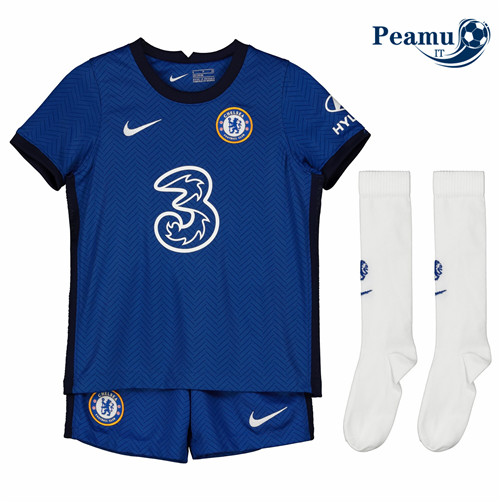 Camisola Futebol Chelsea Crianças Principal Equipamento 2020-2021