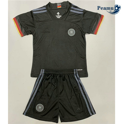 Camisola Futebol Alemanha Crianças Alternativa Equipamento Preto 2020-2021