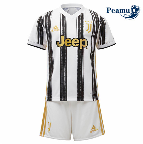 Camisola Futebol Juventus Crianças Principal Equipamento 2020-2021