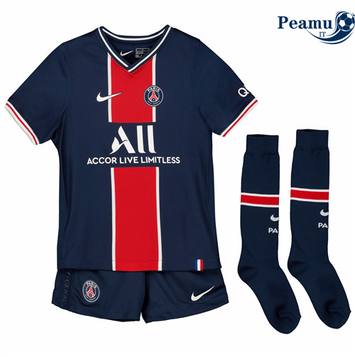 Camisola Futebol PSG Crianças Principal Equipamento 2020-2021