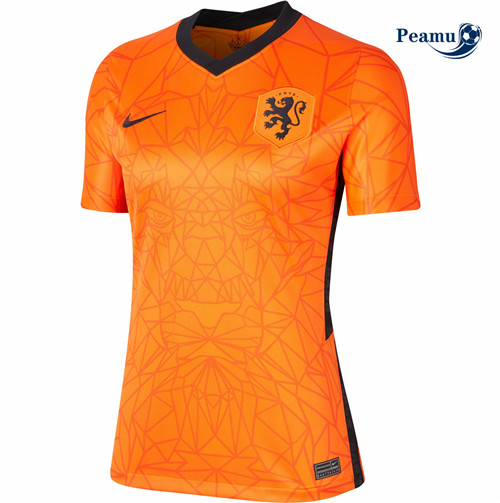 Camisola Futebol Holanda Mulher Principal Equipamento 2020-2021