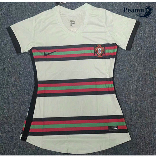 Camisola Futebol Portugal Mulher Alternativa Equipamento 2020-2021