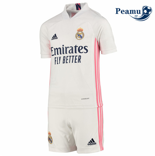 Camisola Futebol Real Madrid Crianças Principal Equipamento 2020-2021