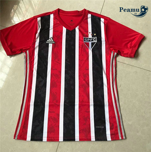 Camisola Futebol Sao Paulo Mulher Alternativa Equipamento 2020-2021