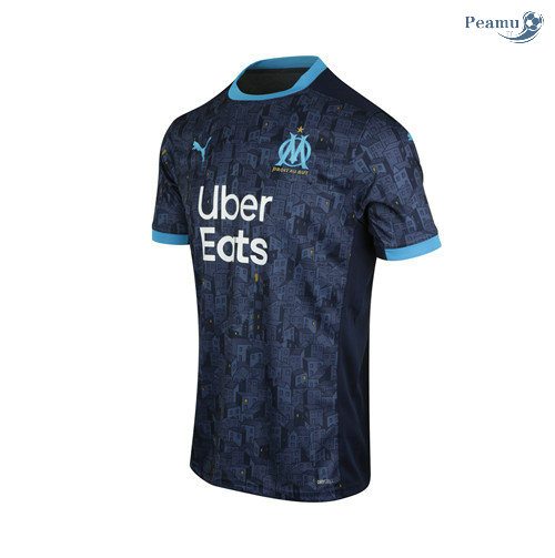 Camisola Futebol Marsella Alternativa Equipamento 2020-2021