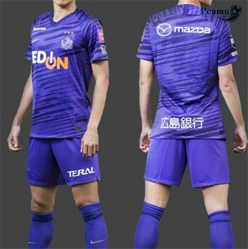 Camisola Futebol Sanfrecce Hiroshima Principal Equipamento 2020-2021