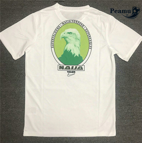 Camisola Futebol Nigerian casual training Branco 2020-2021