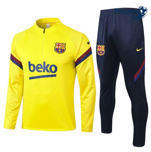Fato de Treino Barcelona Amarelo 2020-2021