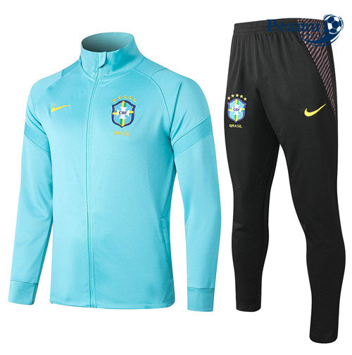 Casaco de Fato de Treino Brasil Azul 2020-2021