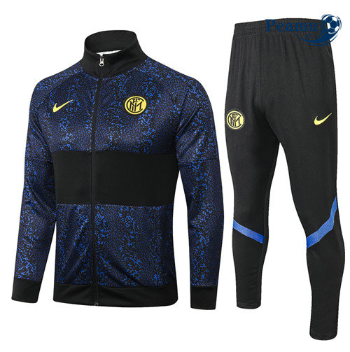 Casaco de Fato de Treino Inter Milan Azul Marinho/Preto 2020-2021